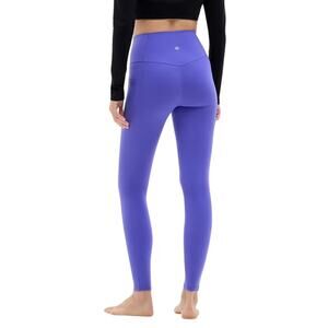 Athleta Transcend Stash Tight Morning Glory Purple Leggings Small 25” Pockets